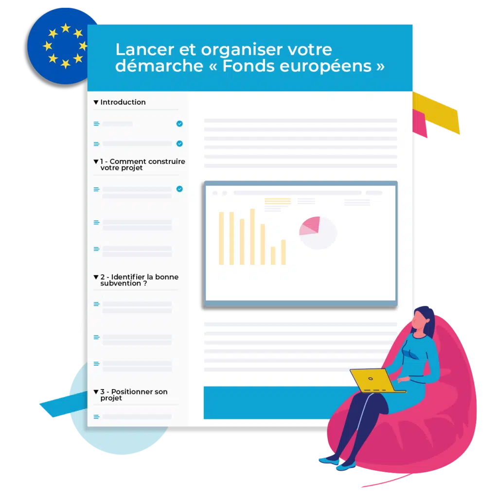 Infographie comment lancer et organiser votre démarche de fonds européens